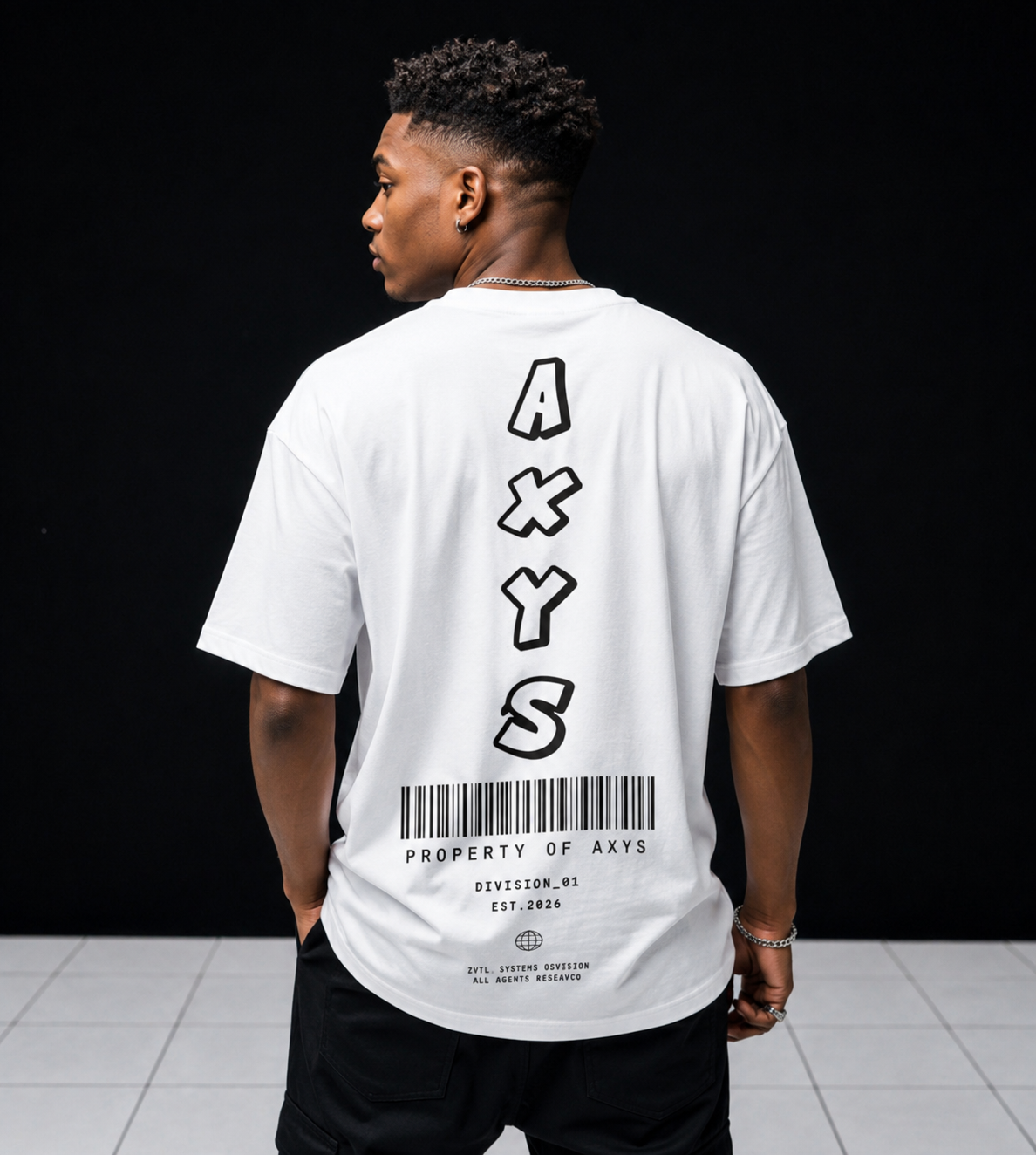 Axys Wear Barcode T-shirt